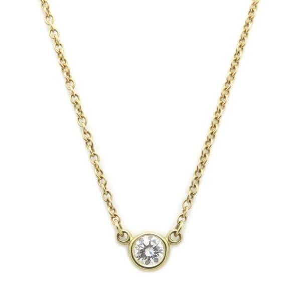 Tiffany & Co. Jewelry - TIFFANY Gold Diamond Necklace